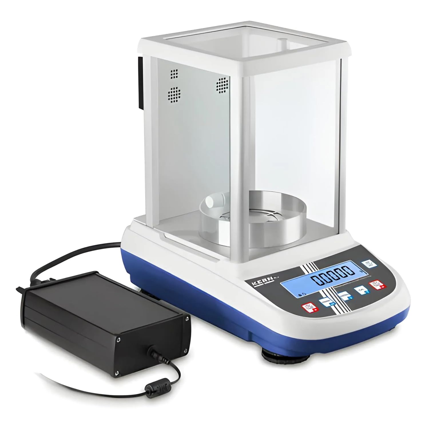 Báscula de análisis [Kern ALJ 250-4AM] Precisión y precio, con ajuste automático interno, rango de pesaje [Max]: 250 g, legibilidad [d]: 0,1 mg, reproducción: 0,2 mg, linealidad 0,3 mg
