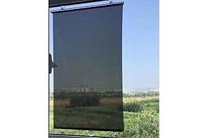 Retractable Window Shade for House Windows: Instant Privacy and Energy Savings
