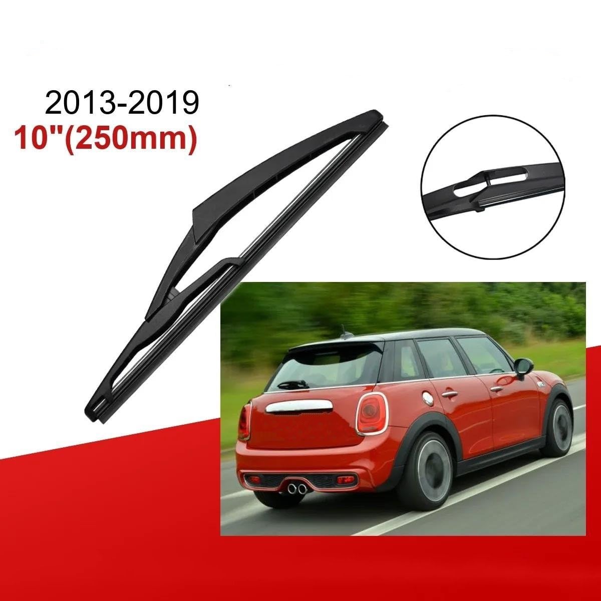 Escobillas limpiaparabrisas Delanteras para Mini Cooper SD Hatch F55 F56 2013-2019 escobillas Delanteras y traseras de 19" + 18" + 10"