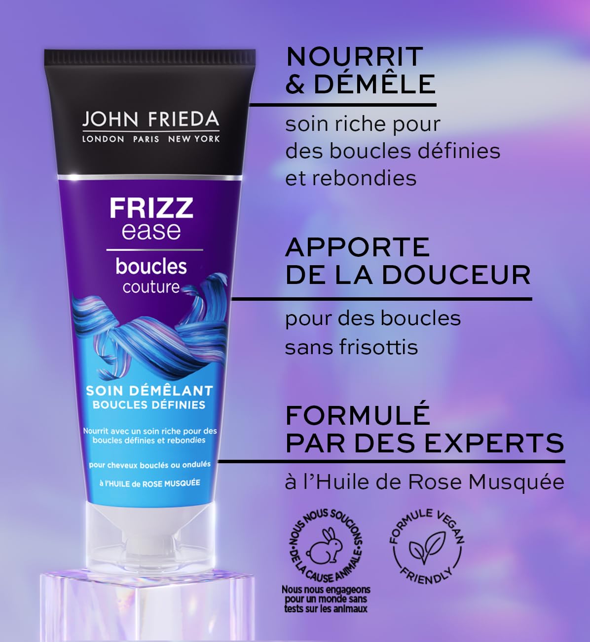 JOHN FRIEDA Frizz Ease Boucles Couture Soin Démêlant 250 ml
