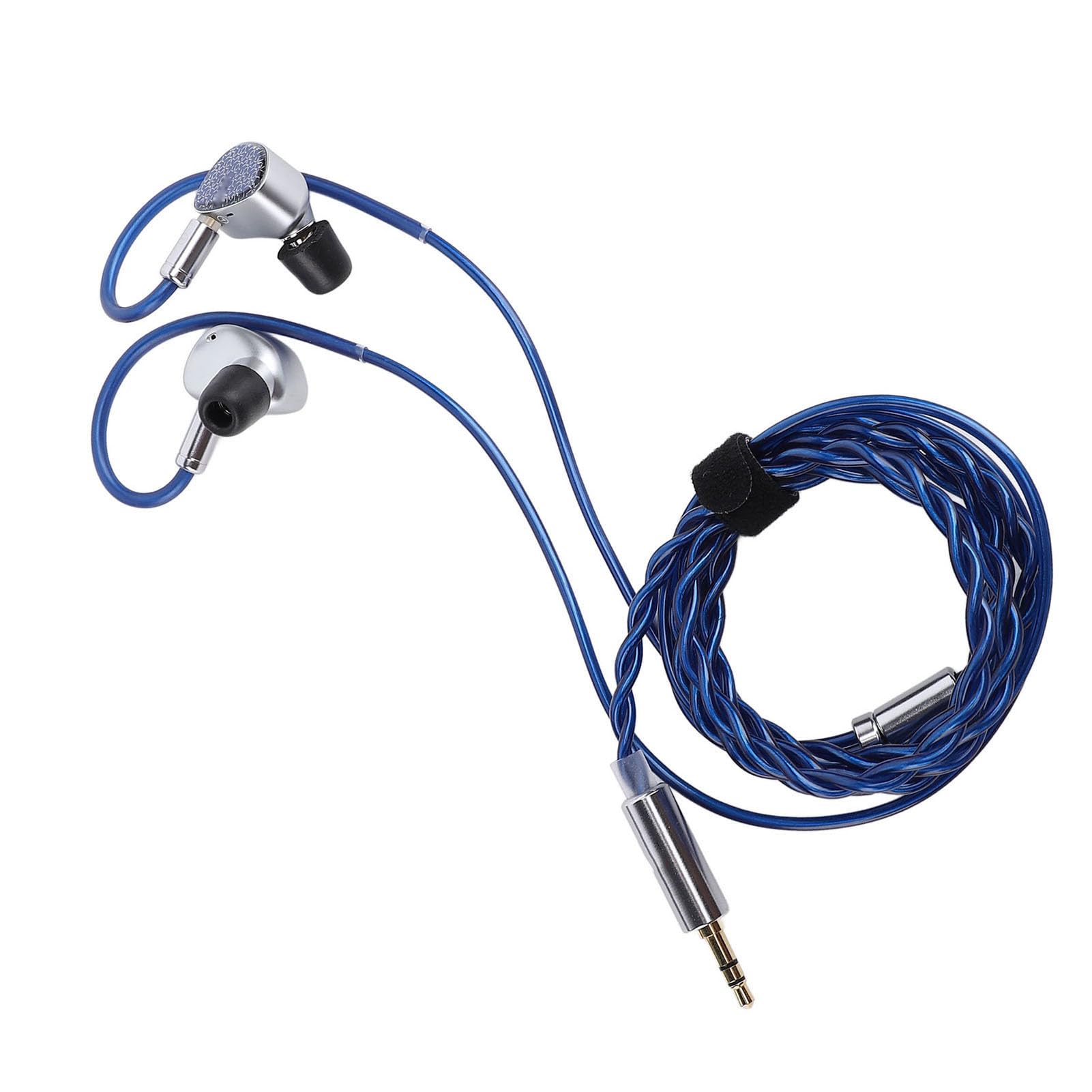 Słuchawki IEM, Dynamiczne Słuchawki Douszne z 10 Mm Przetwornikiem i cyrkulacją Wibracji Wspomaganych Powietrzem, Słuchawki HiFi dla Muzyków, Piosenkarz, Studio