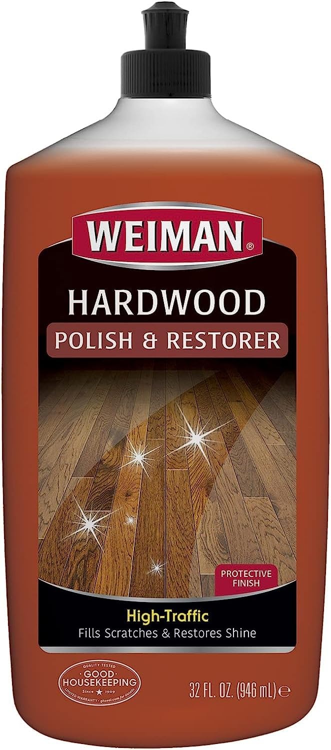 Weiman Hardwood Polish and Restorer - Wood Floor Polish - 946ml