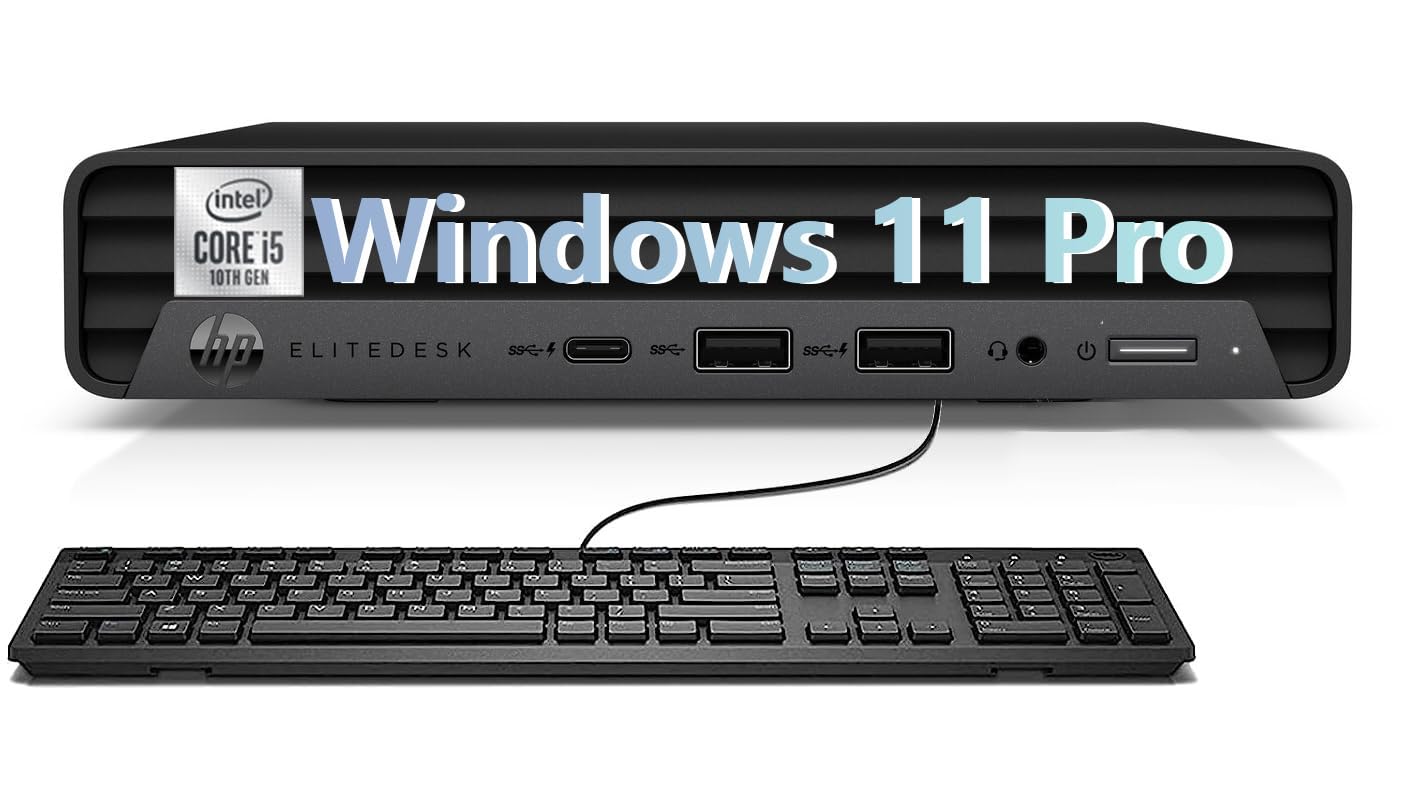 Amazon.com: HP EliteDesk 800 G6 Mini Business Desktop PC, Core i5