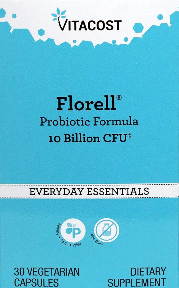Florell Probiotic Formula - 30 Vegetarian Capsules