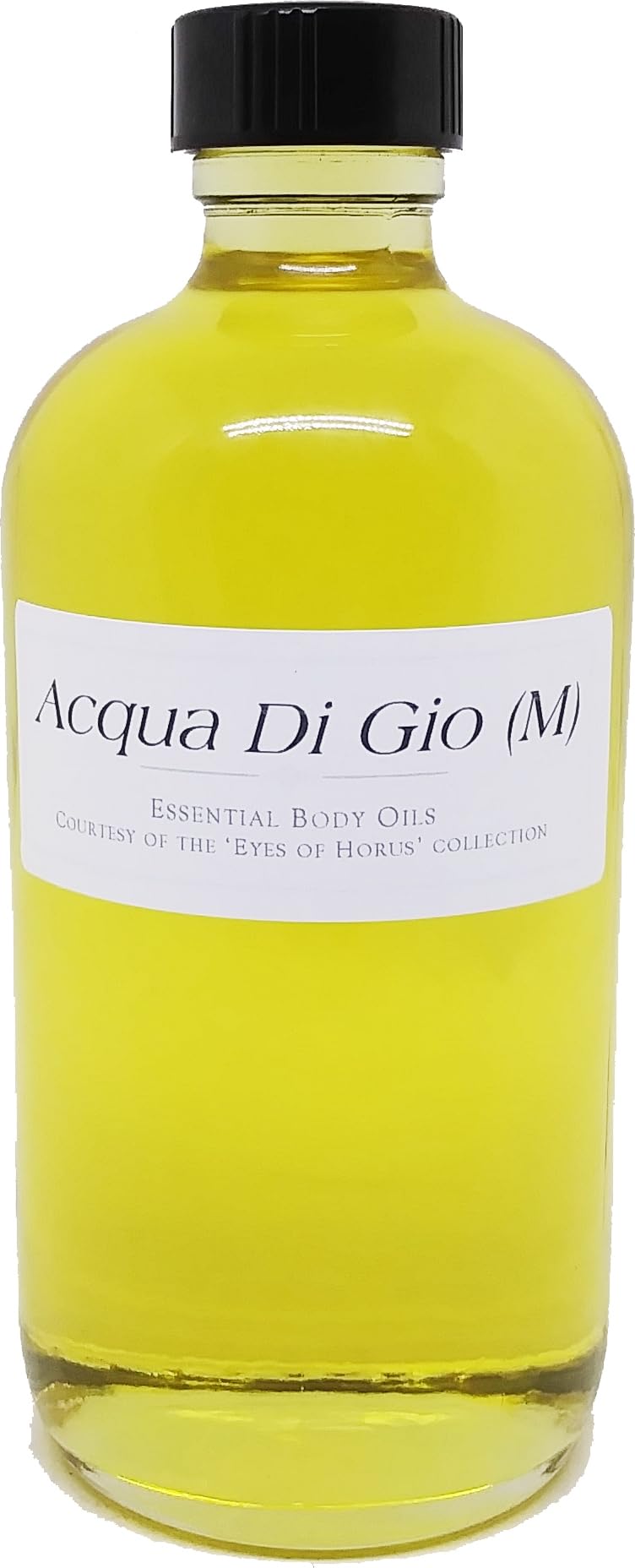 Acqua Di Gio - Type GA For Men Scented Body Oil Fragrance [Regular Cap - Light Gold - 8 oz.] - ID#23553