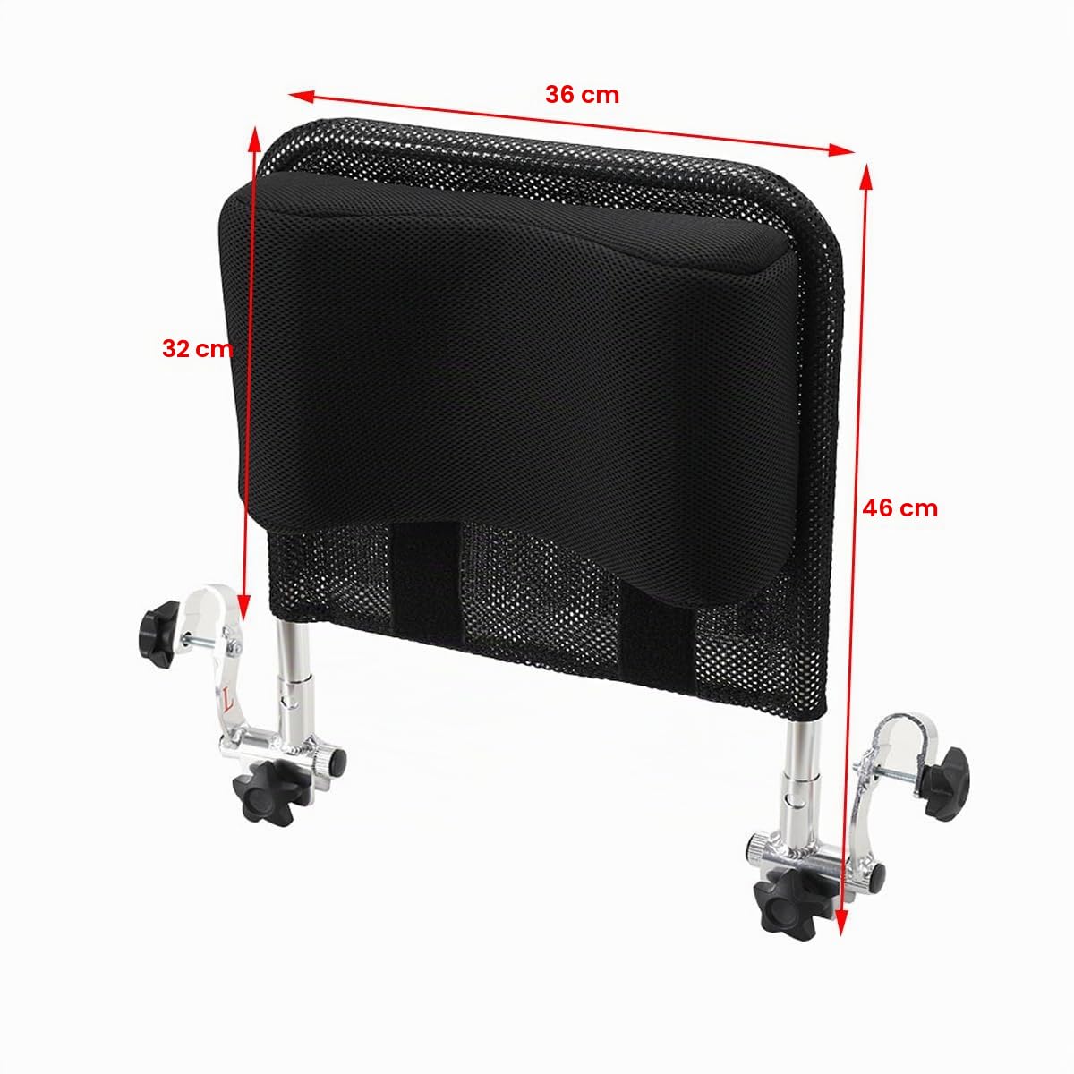 Rollstuhl Kopfstütze, Rückenlehne, Nackenstütze, Einstellbare Rollstuhl Zubehör Kopfstützen Rückenlehne Atmungsaktive Stabile Stütze U Typ Kissen Portable Neck Unterstützung für Reise