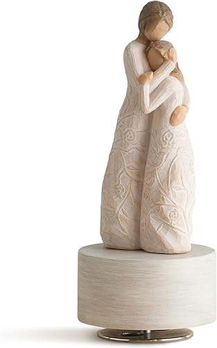 Willow Tree Close to me Figura musical esculpida pintada a mano con base personalizada