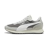 Men's Road Rider Shoes, Cast Iron-White, 9.5