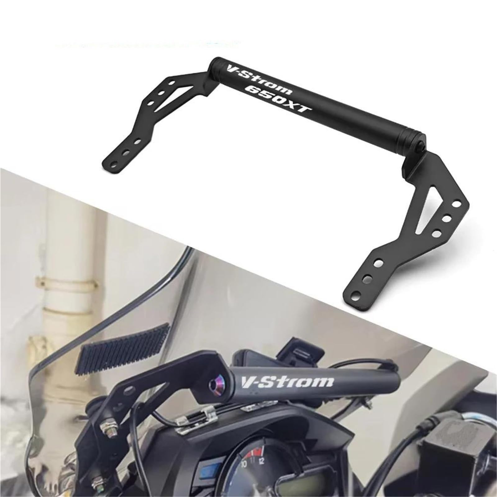 Supporto Per Navigatore GPS Da Moto Per SUZUKI V-Strom 650 Vstrom DL650 Vstrom650 DL 2014-2024 Per Cellulare Supporto Navigatore Per Moto(V-S)