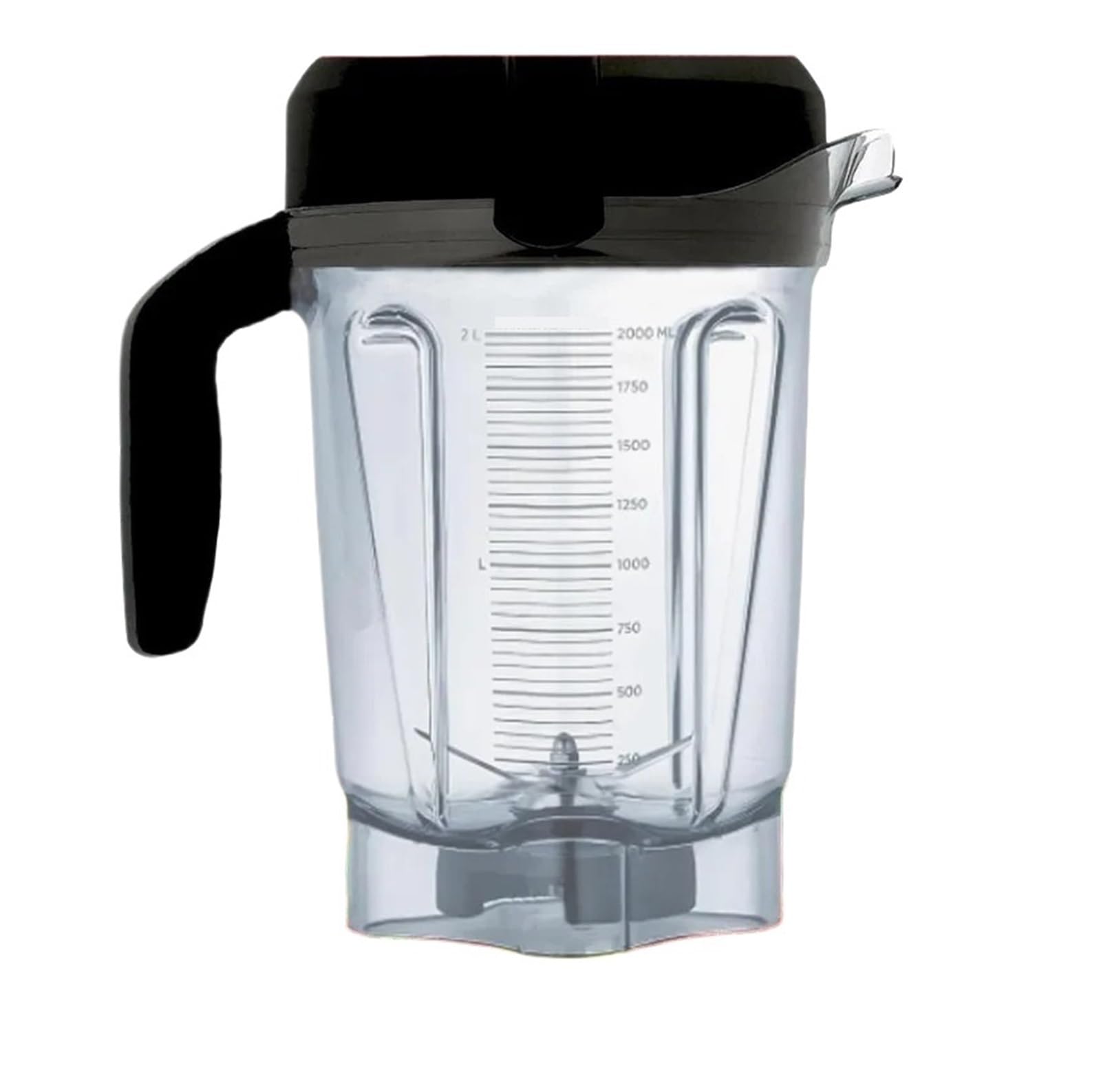 Brocca for frullatore a basso profilo da 64 once, compatibile con Vitamix