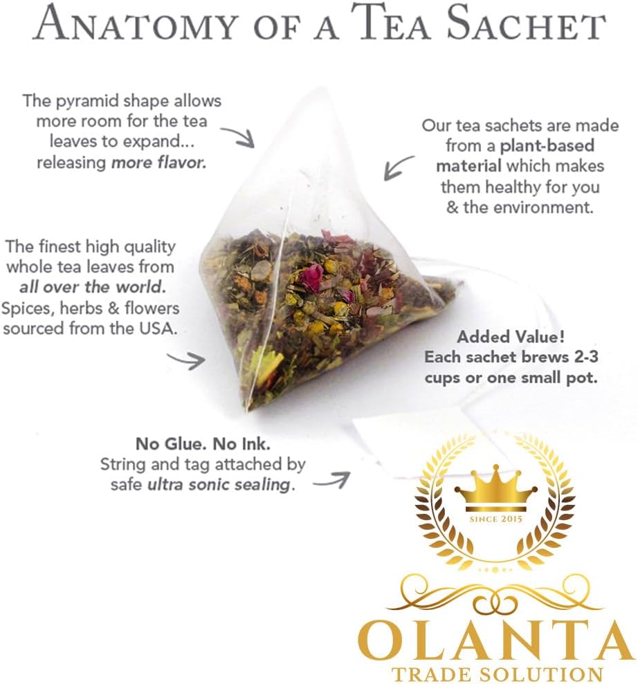 Menopause Tea All Natural- Support Menopause, All Natural Menopause Supplements for Women, Immune Support, Support Night time Cooling Products Menopause - 40 Premium Tea Sachets
