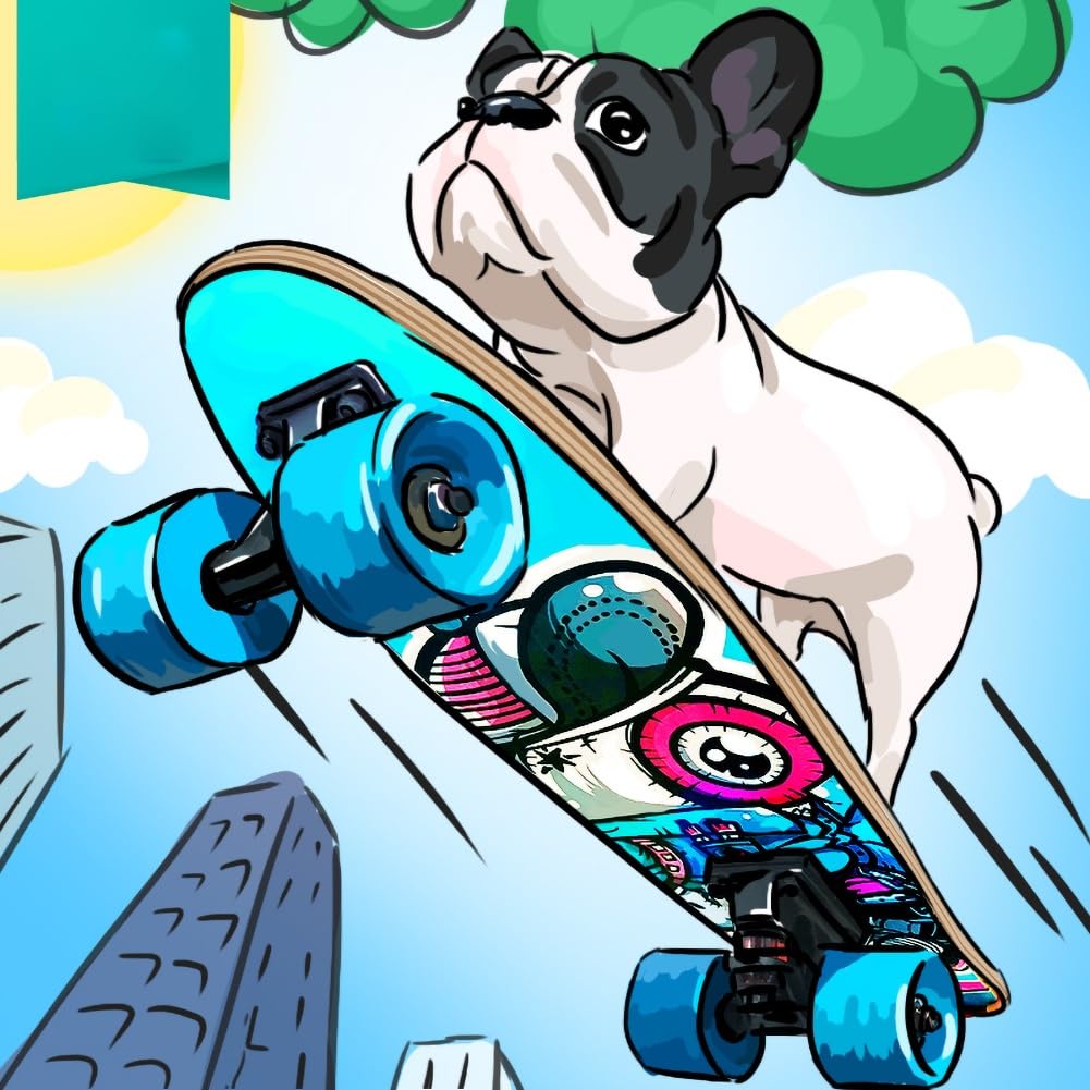 Amazon.co.jp: スケートボード、犬用スケートボード、犬とペット用に