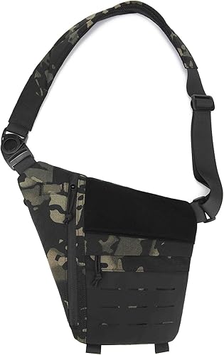 Miniatura 16 de Concealed Carry Sling Bag for Men, Chest Holster Bag of Pistols Anti-Thief Crossbody Daypack Personal Pocket Sling Pack