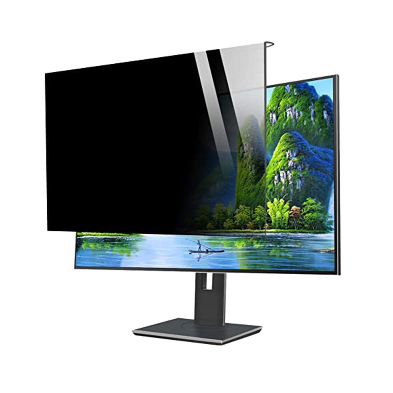 LIGUOYI Antis UV Filtro De Privacidad, Antis Luz Azul Filtro De Pantalla, Protector De Pantalla para Pantalla Ordenador, Monitor, Colgando Privacy Screen Filter Fácil De Colocar