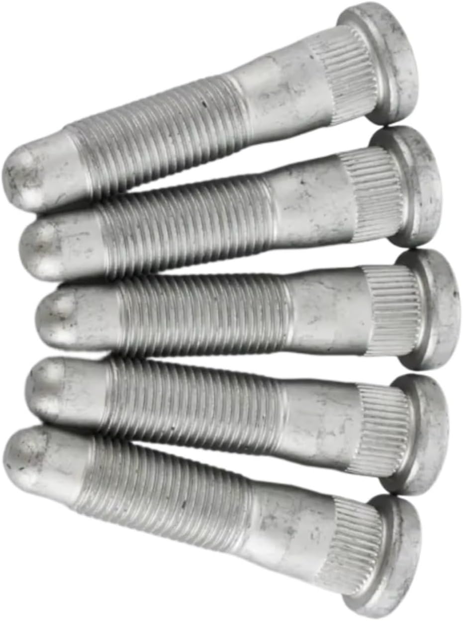 ホイールラグボルト Compatible With Chrysler 対応 5個入り ホイールスタッド ハブスプラインボルト 長さ7