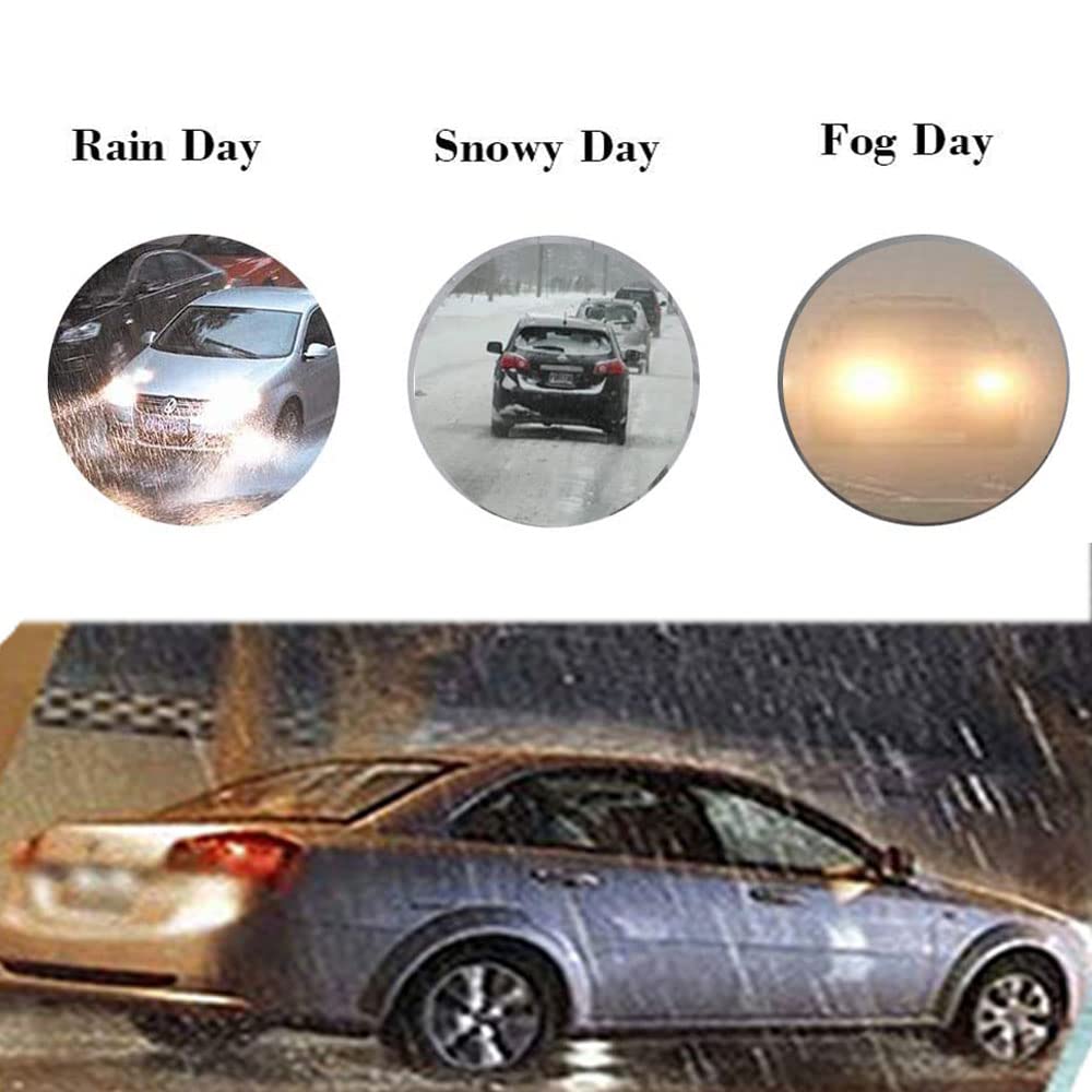 2 Strisce LED Per Auto - Luci Diurne E IndicatorI - Bianco E Giallo - Impermeabili IP65 - 12V - Foto 2