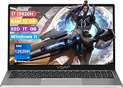 Notebook i7 13620H 32GB RAM 1TB SSD Laptop Win11 15.6in