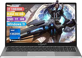 Notebook i7 13620H 32GB RAM 1TB SSD Laptop Win11 15.6in