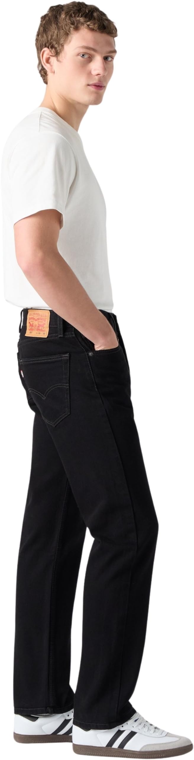 Levi's 505 Regular Fit Jeans Homme