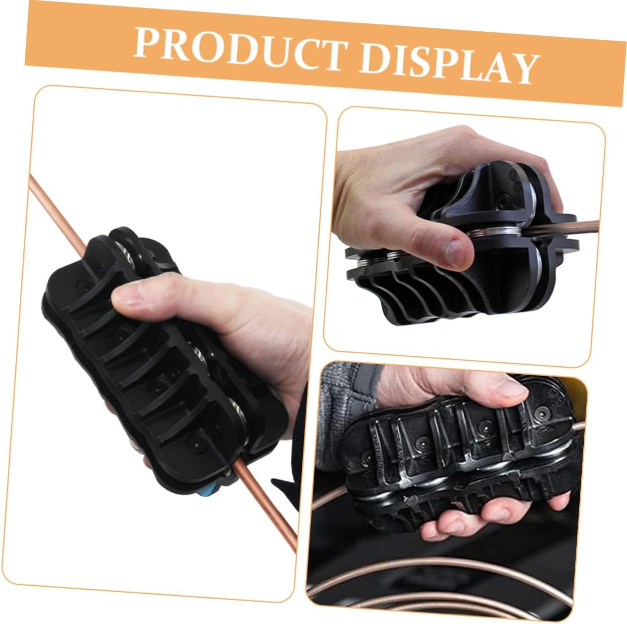 Luxshiny Brake Line Tubing Straightener Tool High Efficiency Copper Aluminum Repair Straightener for Diy