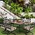 PHI VILLA Patio Dining Set for 6, 7 PCS Outdoor Dining Sets - 1 Rectangle 37x60in Dining Table (1.57" Umbrella Hole) & 6 Swivel Dining Chairs,Metal Patio Furniture for Outdoor Kitchen Lawn and Garden