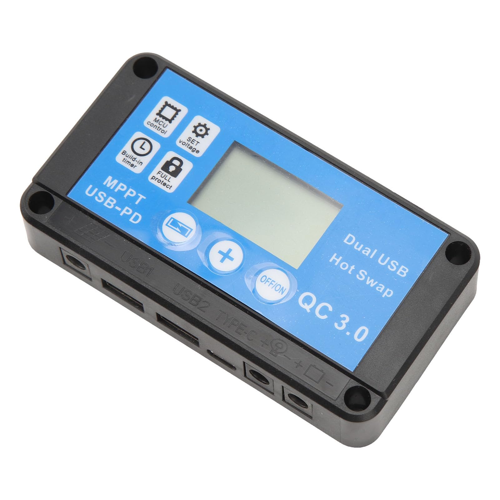 Keenso Solarpanel Kit 100 W Polysilizium, mit 30 A MPPT Controller für