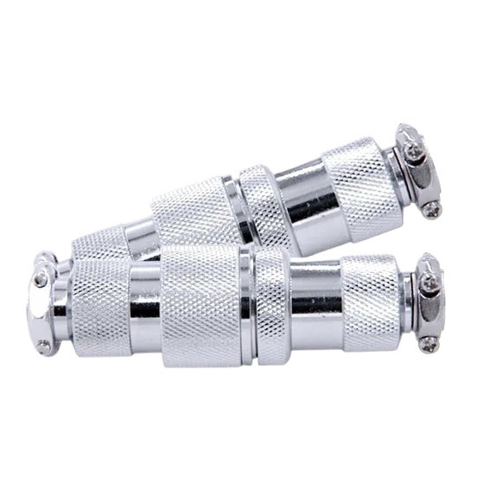 Conector GX25D circular 12 pines macho hembra push pull de 25 mm para cables industriales 2