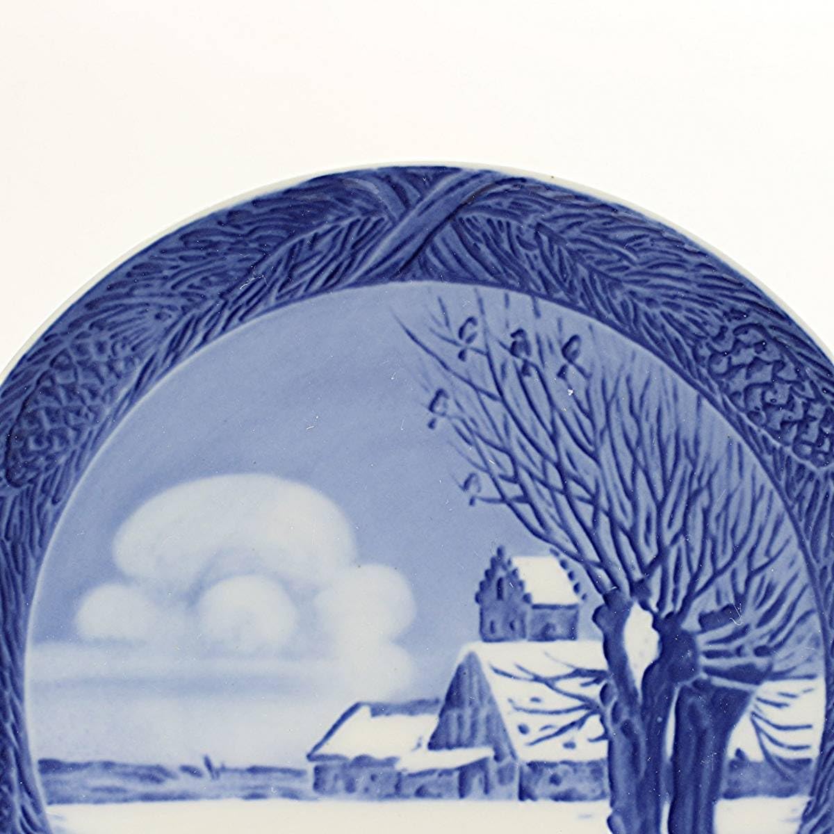 1923年 ロイヤルコペンハーゲン イヤープレート 「教会のある雪景色