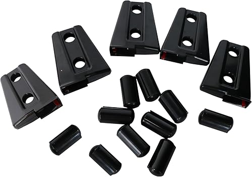 Miniatura 6 de ETL INDUSTRIES Cubierta de bisagra de puerta y cubierta de bisagra del capó del motor, accesorios exteriores para Jeep Wrangler JK JKU Unlimited