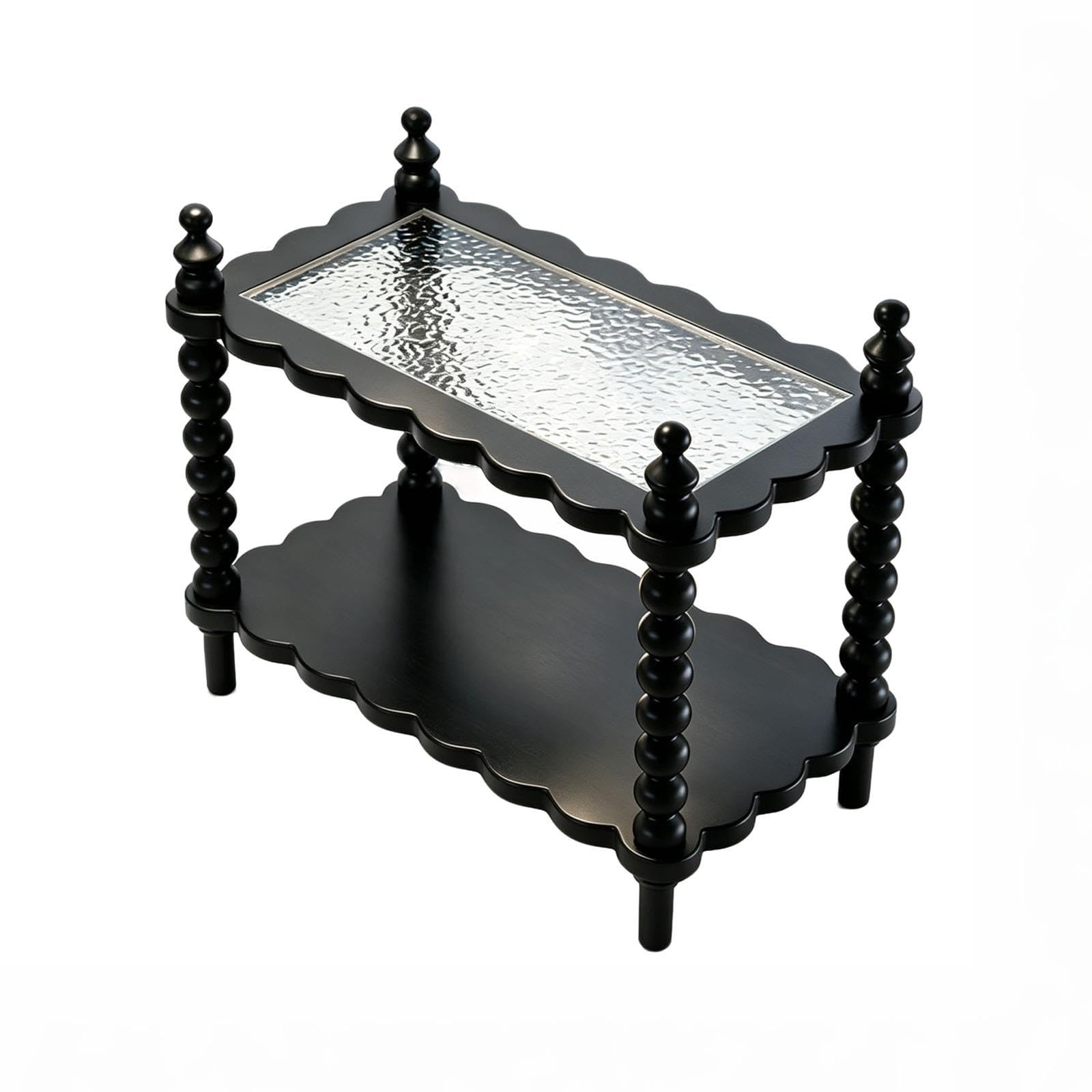 Organizador Baño, Auxiliar Marrón 2 Niveles, Francés Retro moderno