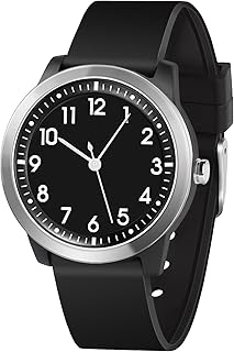 Kids Analog Watch for Girls Boys Children Teens, 5-18 Years Old, Learning Time and Easy to Read, Minimalist Wrist Watch with Soft Band, 5ATM Waterproof