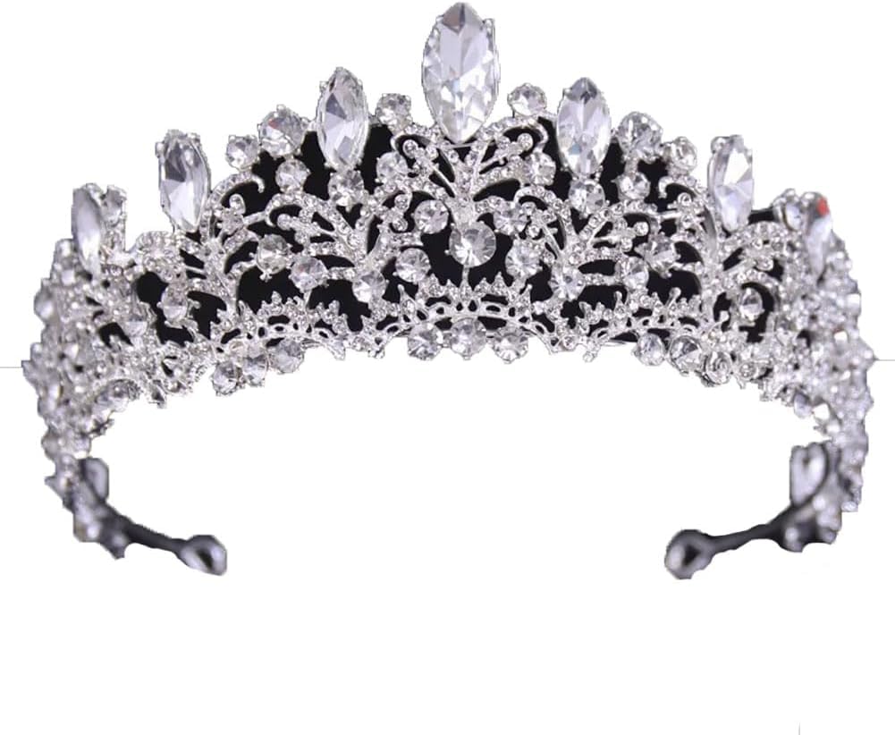 New crown-Queen Vintage Rhinestoness Crystal Princess Rhinestone Tiara