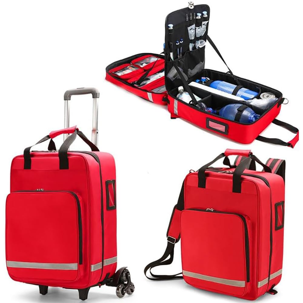 Borsa di pronto soccorso impermeabile, ignifuga e resistente all'usura, di grande capacità, con riflettori, per vigili del fuoco EMT EMS, fabbrica ed esportatore | Smart Aid Borsa di pronto soccorso impermeabile, ignifuga e resistente all'usura, di grande capacità, con riflettori, per vigili del fuoco EMT EMS, fabbrica ed esportatore | Smart Aid