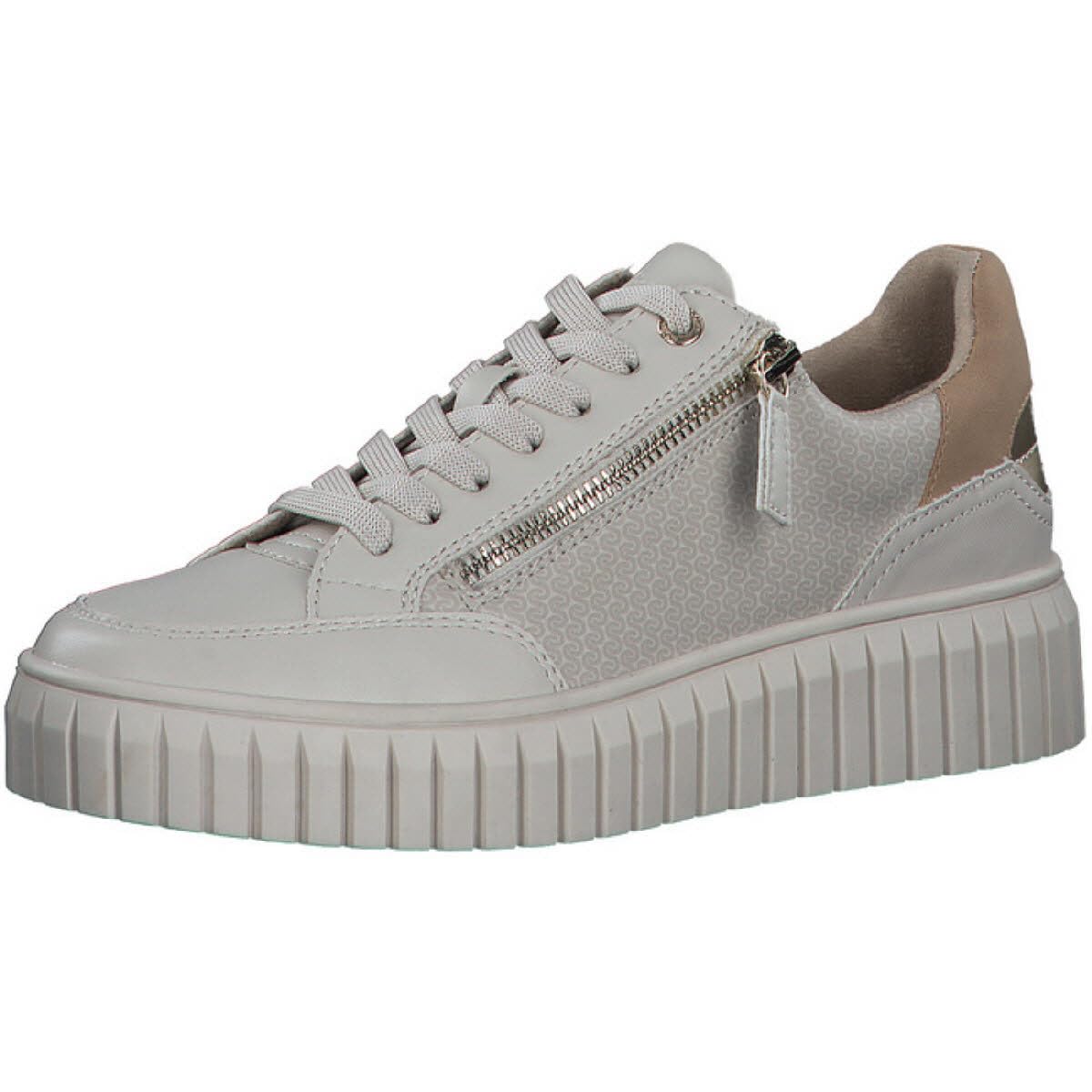 s.Oliver Women's 5-23606-41 Trainers, Cream Comb, 37 EU, Cream Comb, 5 UK