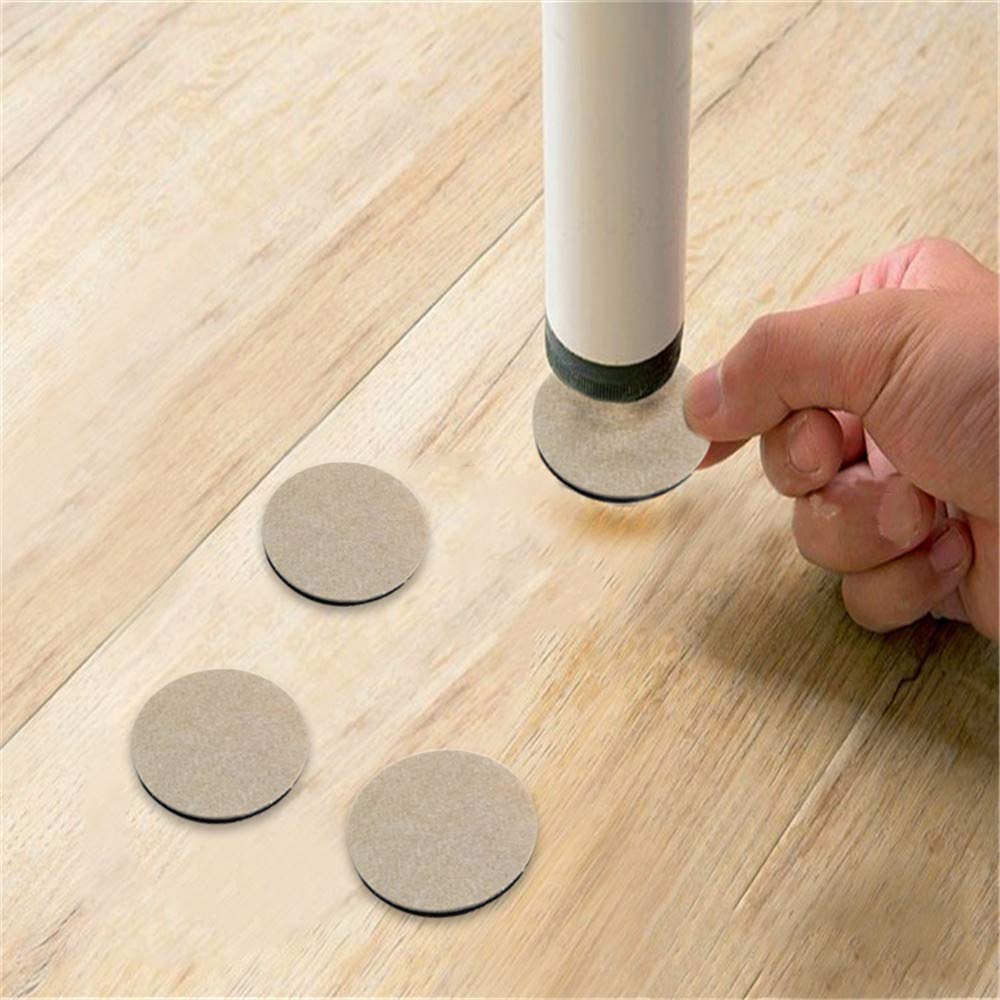 8 Feltrini In Feltro Per Spostare Mobili Pesanti - Protezione Pavimenti - Foto 3