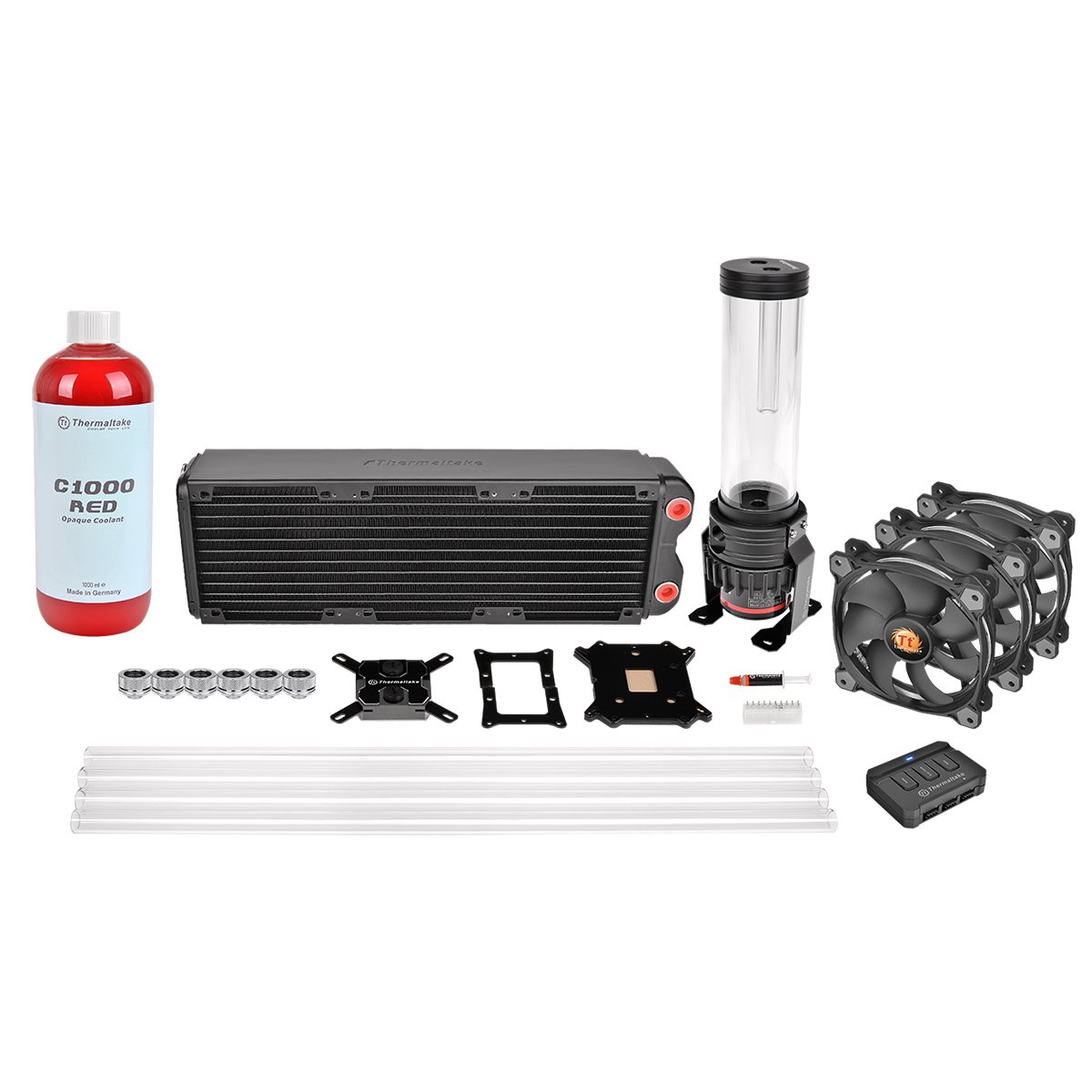 thermaltake pacific cl360 セット Pacific CL360 Max D5 Hard Tube Water Cooling Kit | Thermaltake