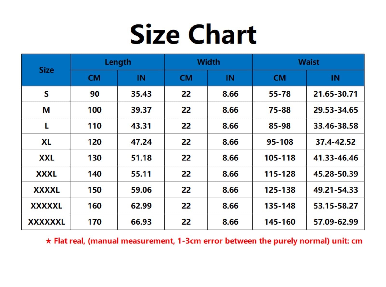 XANAYXWJ S-6XL pas stabilizujący dolną część pleców unisex Plus rozmiar regulowany korektor talii lędźwiowej plastyka brzucha trener fitness sportowy