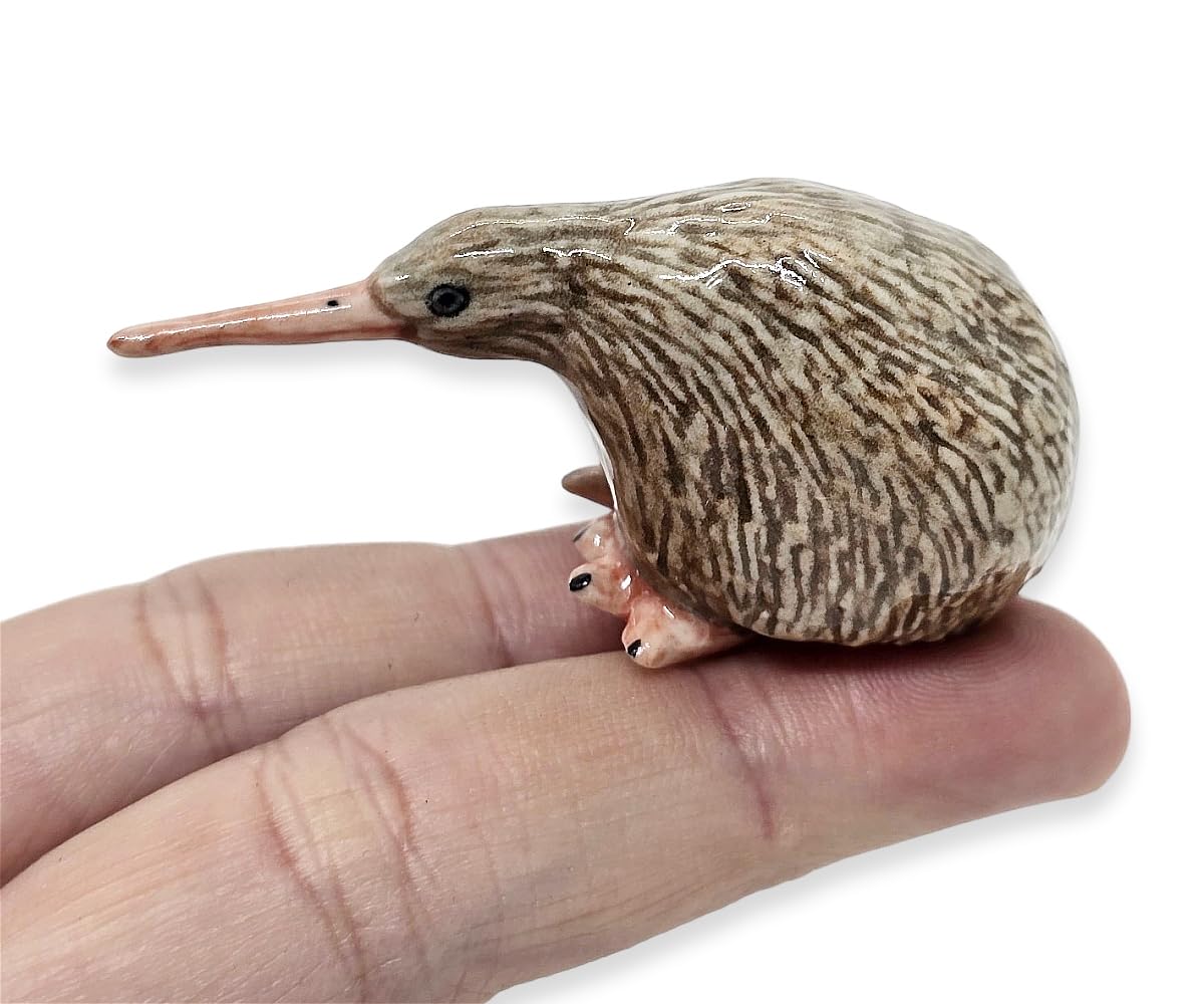 Curlew Birds Ceramic Courlan Miniature Animals Figurine Collectibles Decor Gifts