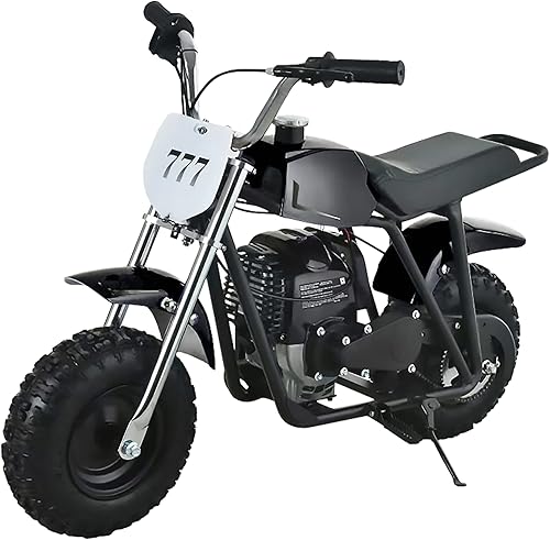 Miniatura 1 de SYX MOTO Mini motocross MT6 de 4 tiempos y 50 cc, con arranque de tracción aprobada por la EPA (negro)
