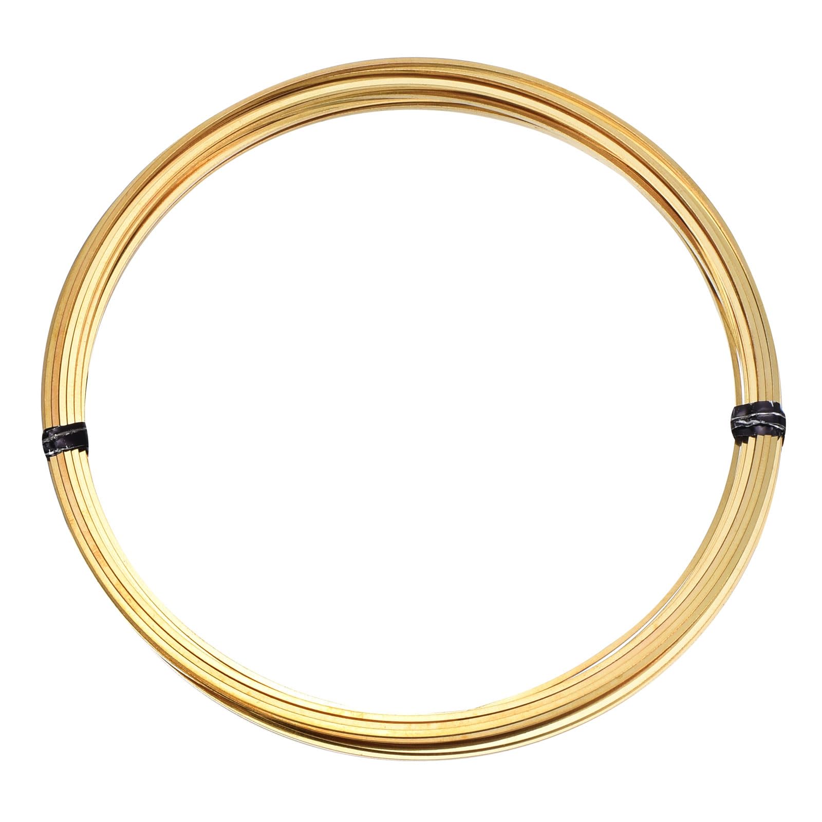 PATIKIL 18Gauge/1mm 16.4 Feet Brass Square Wire