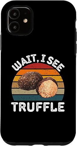 Miniatura 10 de iPhone 14 Pro Max Vintage Truffle Wait, I See Truffle Retro Truffle Lover Case