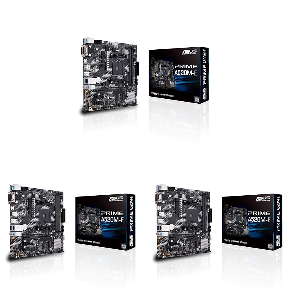 Amazon | ASUS PRIME A520M-E AMD Ryzen 5000シリーズ AM4 対応 A520