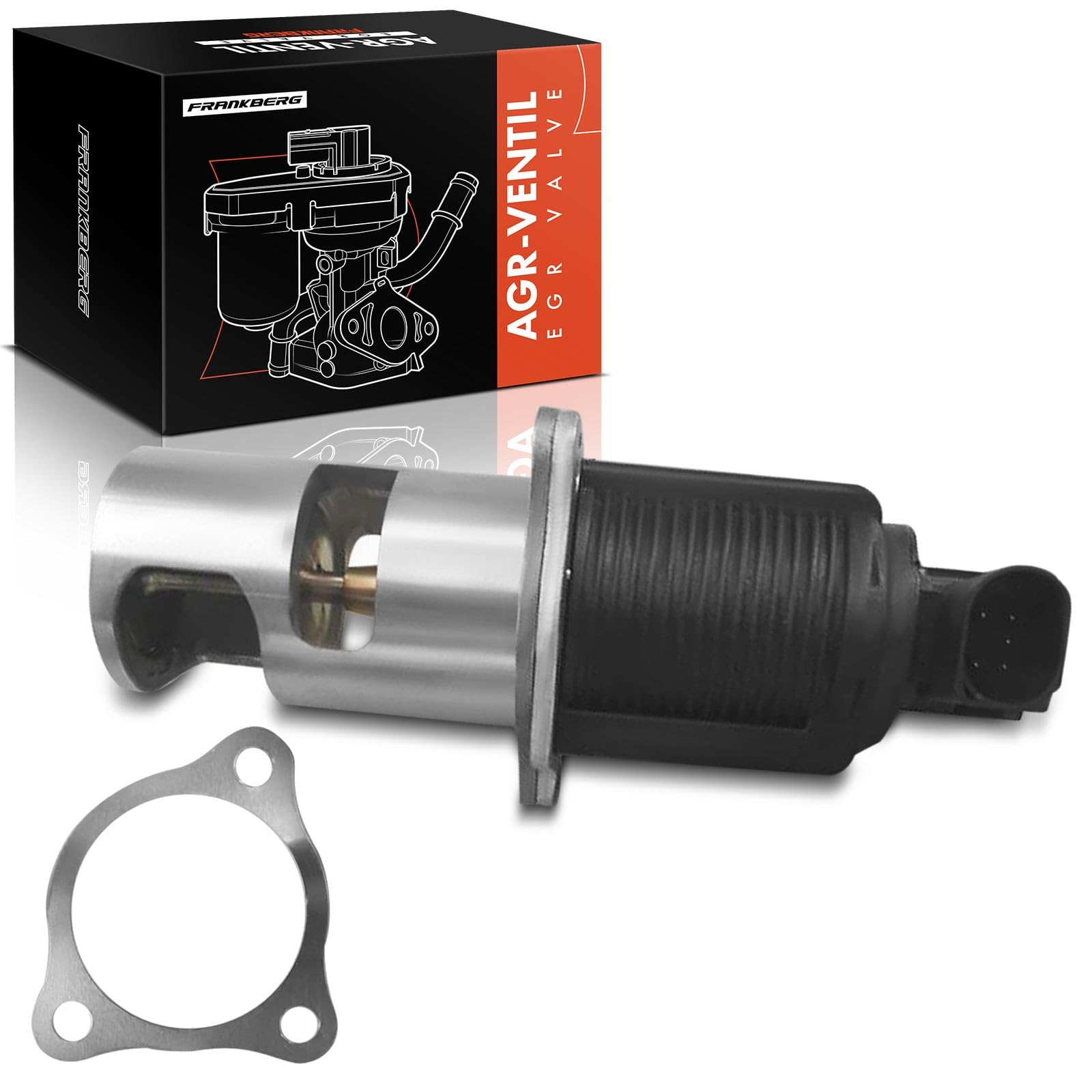 Frankberg Válvula EGR Diesel Compatible con S.a.n.d.e.r.o II 1.5L Kangoo KC0/1 1.5L Logan MCV KS 1.5L Clio III BR0/1 CR0/1 1.5L S.a.n.d.e.r.o 1.5L Replace# 14710BN701