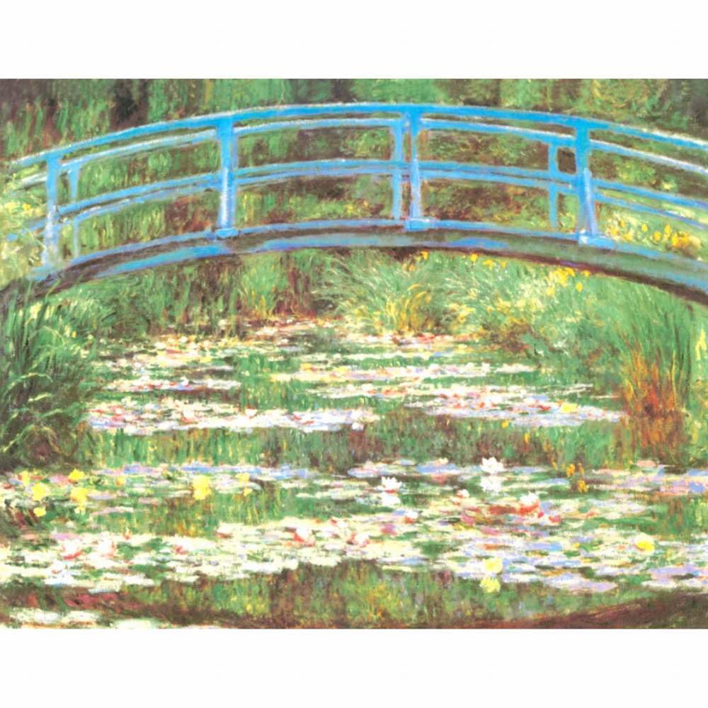 モネ　睡蓮(1899) 複製ポスター　額付　メディウム加工 モネ 睡蓮(1899) 複製ポスター 額付 メディウム加工