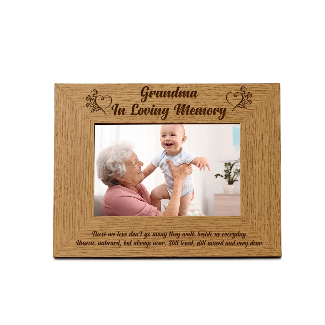 Grandma Memorial Remembrance Photo Frame (4 x 6 Inch)