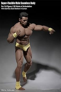 Amazon.com: 1/6 Scale Male Body,12inch Super Flexible Male
