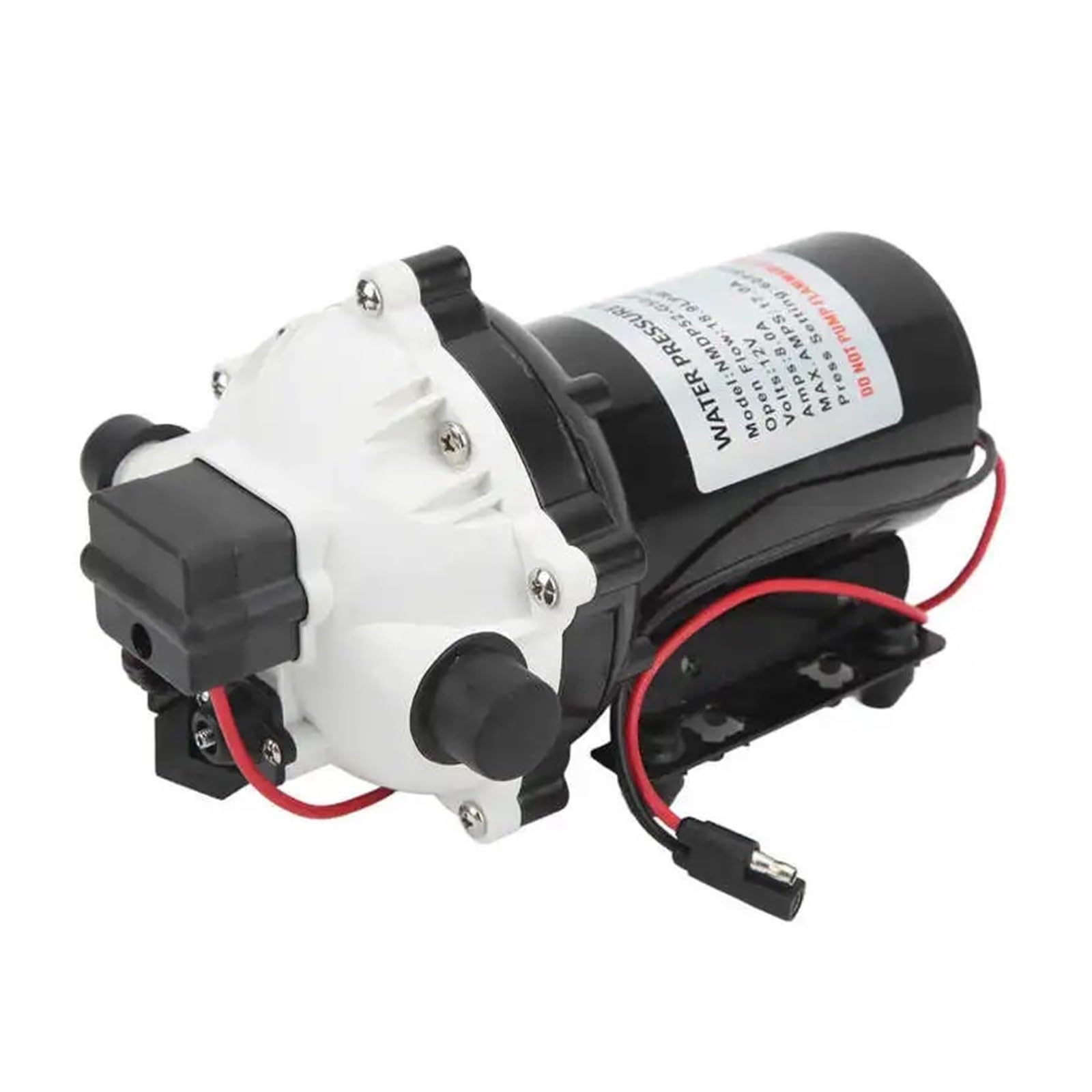 Cczrd One Color Self Priming Diaphragm Pump 12Vdc 18.9Lpm 5.0Gpm Rated Flow With 15A Fuse For Rv Yacht Water Pressure Smooth Operation Flow Steady Reliable