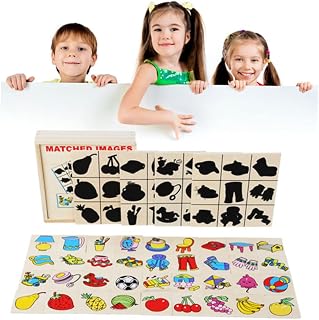 Toyvian 1 Conjunto De Brinquedos De Madeira Para Bebês Brinquedos Educativos Para Crianças Brinquedos De Combinação De Cores Brinquedos De Combinação De Cérebro Brinquedos De