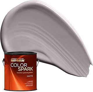 Rust-Oleum Color Spark Interior Paint and Primer in One, Matte, English Manor, 1 Gallon