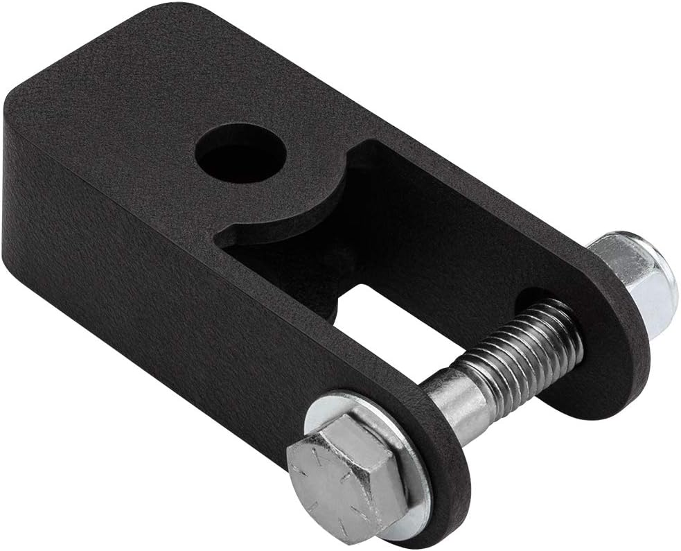 Supreme Suspensions - Rear Shock Extenders for 2004-2012 Chevy Colorado/GMC Canyon and 2006-2010 Hummer H3 (4WD) High-Strength Steel Stock Shocks Extension Brackets